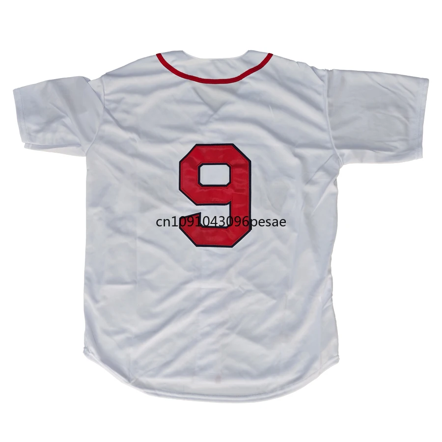 Jim Rice Jersey American Boston Retro Baseball Jerseys 9 Ted Williams Jersey 5 Nomar Garciaparra All Stitched Us M-3XL