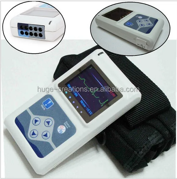 

Медицинское устройство holter ecg, цифровое 3-канальное устройство для ЭКГ с 3 выводами, ручная машина для ЭКГ/ЭКГ, цена с программным обеспечением cd