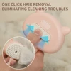 Pet Massage Comb USB Electric Self-cleaning Cat Steam Brush Cartoon Cat Long Handle Hair Remover Comb Dog Grooming Accessories 3