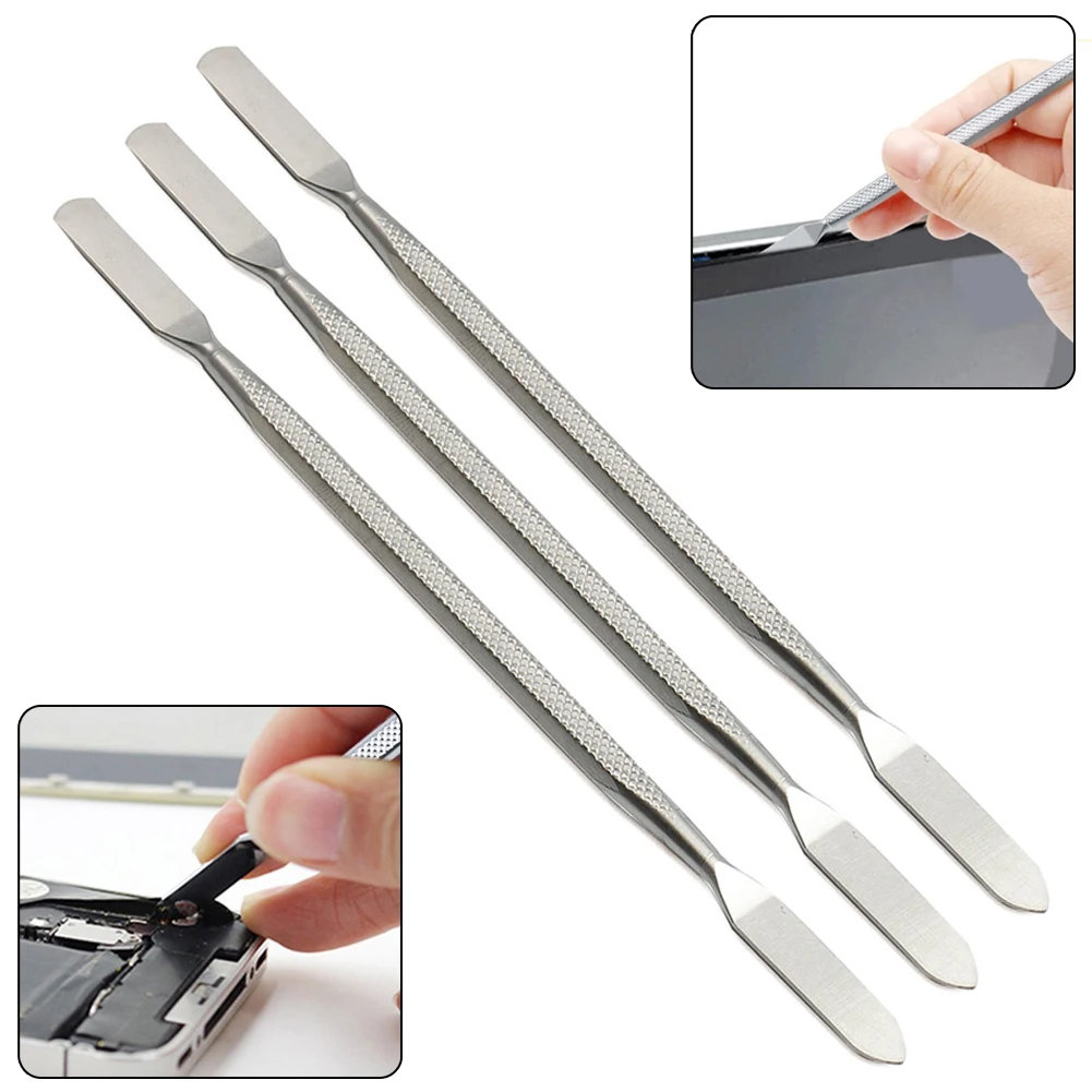 

3pcs Repair Tools Rods Spudger Opening Pry Disassembly Blades Crowbar Metal Steel Pry Phone Computer Disassemble Tool Hand Tool