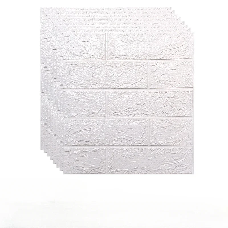 3d Wallpaper three-dimensional wall stickers self-adhesive wallpaper soft package waterproof wall decoration