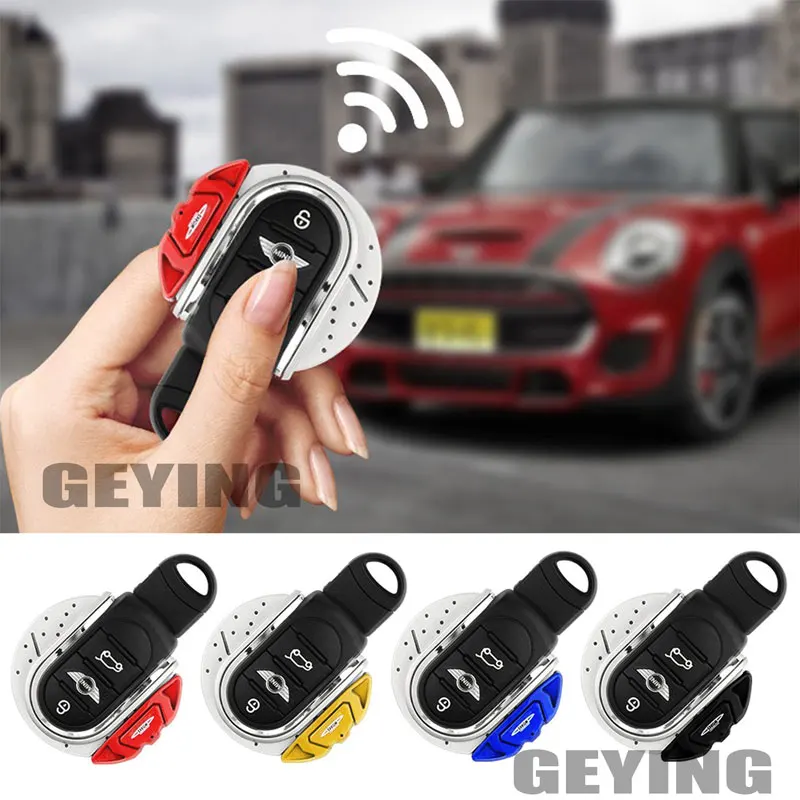 

Car Calipers Styling Car key cover For Mini F54 F55 F56 F57 F60 Metal Key Case Auto Key Chain Gift