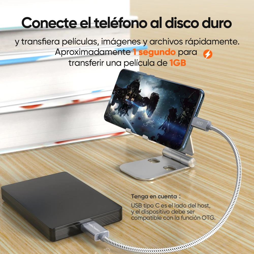 CableCreation-Cable USB tipo C 3,1 a Micro B, Cable de disco duro externo  de datos rápidos de 10gbps para SSD, HDD, PC, MacBook Pro, 0,3 m, 1m -  AliExpress