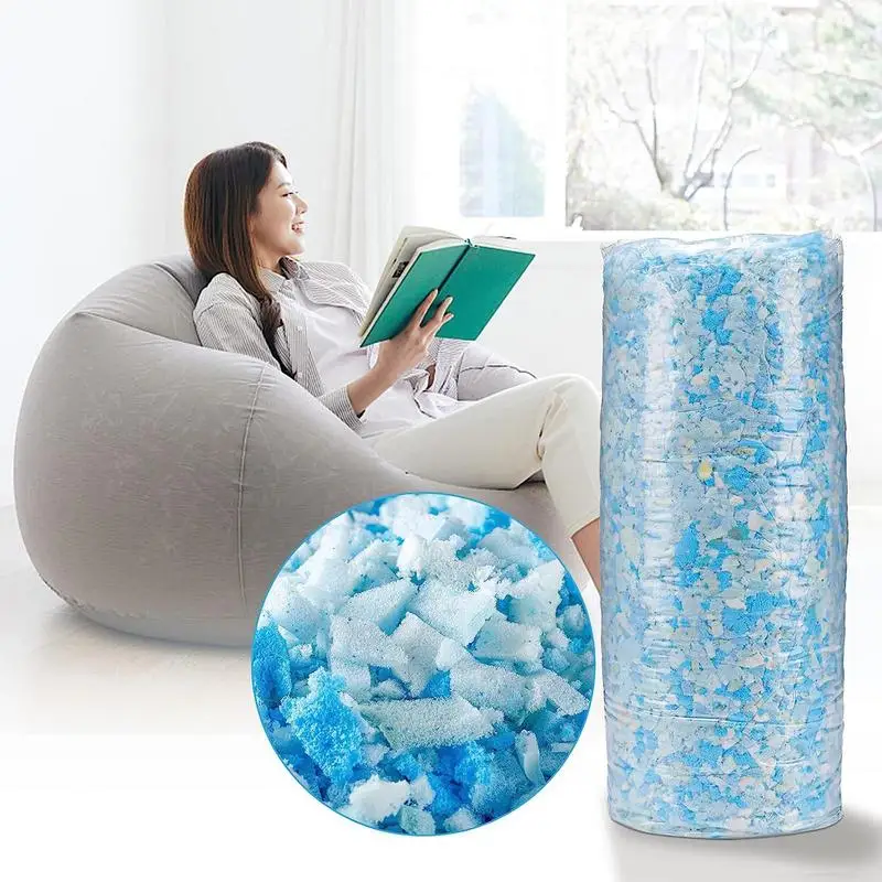 Bean Bag Filler Foam Beads 250g White Balls for Toys Pouf Giant Pillows  Sofa Bed