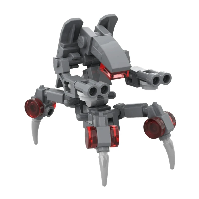 MOC Building Blocks Space Wars Weapon Scorpenek Droid Destroyer Droideka Droid MK1 Annihilator Assembly Bricks Kid Toys Gift