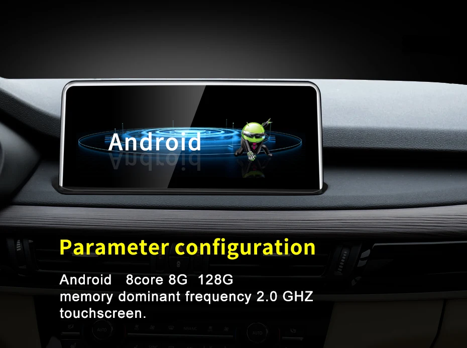 NEW ID8 Snapdragon665 8G 128G 10.25inch Android13 For BMW F15 2014 Year X5 2015