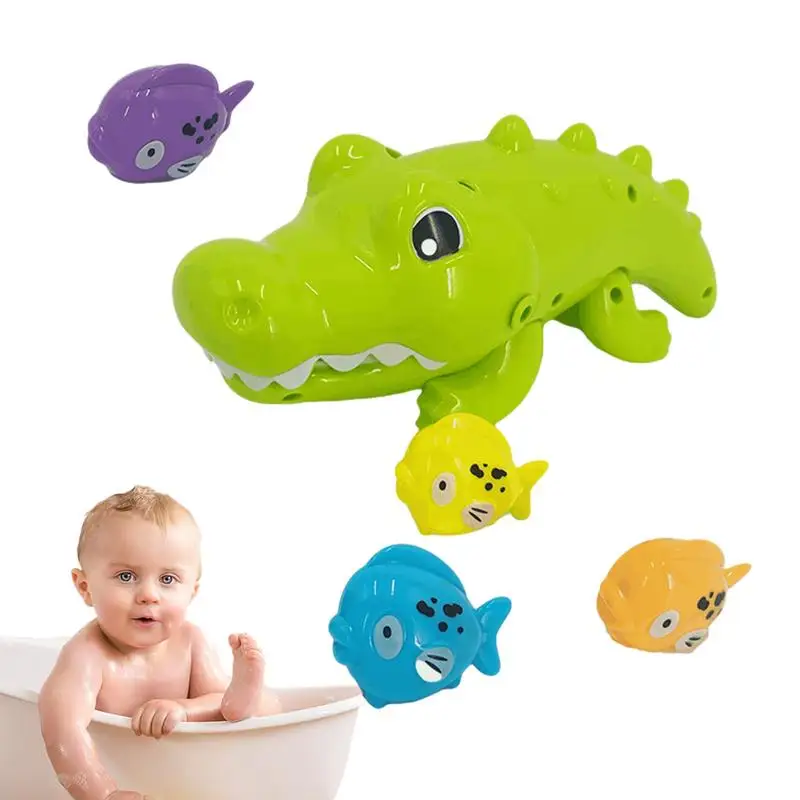 

Crocodile Water Toy Bath Crocodile Swimming Bathtub Toys Portable Bathtub Alligator Floating Toy For Children Kids Girls Birthda