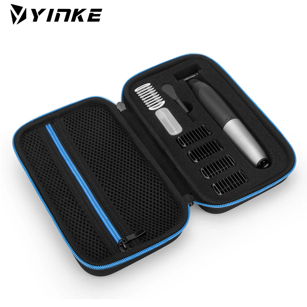 Yinke Custodia Rigida In Eva Per Micro Touch Solo/Braun Series Xt5 Beard Trimmer Razor Custodia Da Viaggio Custodia Protettiva Custodia Protettiva