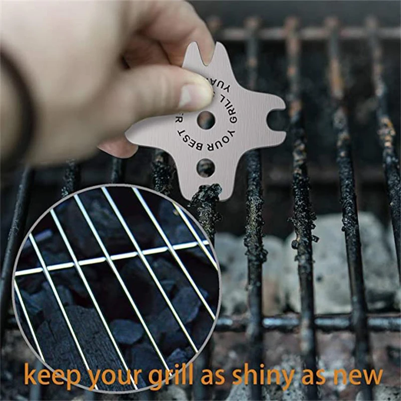 Portable Metal BBQ Grills Grate Cleaner Cleaning Barbecue Scraper Scrubber Tool Grill Cleaning Barbecue Grill Scraper barbecue cleaning tools,grill brush,cleaning brushes