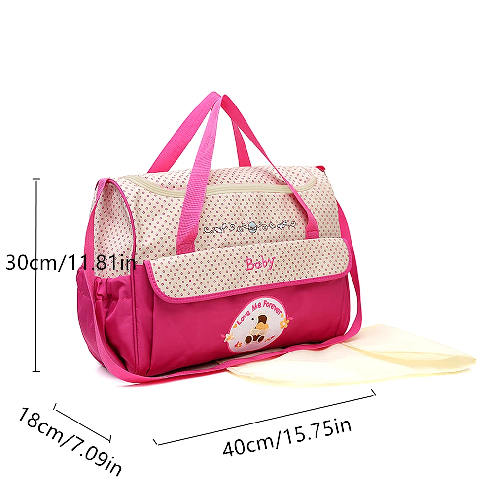 Large capacity fashion waterproof portable mommy bag