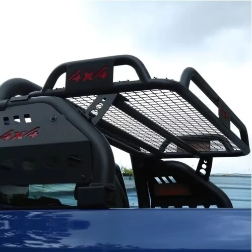 롱 픽업트럭 블랙 안티롤 프레임 도매 스테인리스 스틸 안티팁 고강도 갠트리 (힐룩스 NP300 비고용)