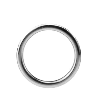 Top Quality Small Large Size Male Penis Ring Lock Stainless Steel Heavy Metal Cock Ring Ball Stretcher Erection Sexy Toy For Man 3