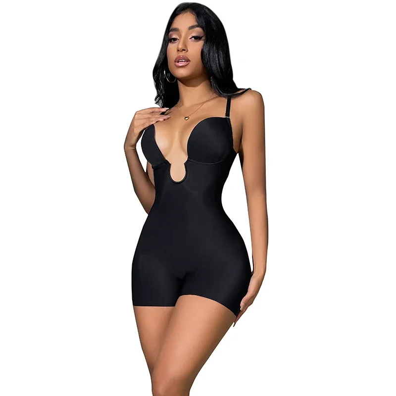 

Women Shaping Jumpsuit Adjustable Strap Corset Full Body Shaping Sling Shaped Underwear Lifting Buttocks Shapewear