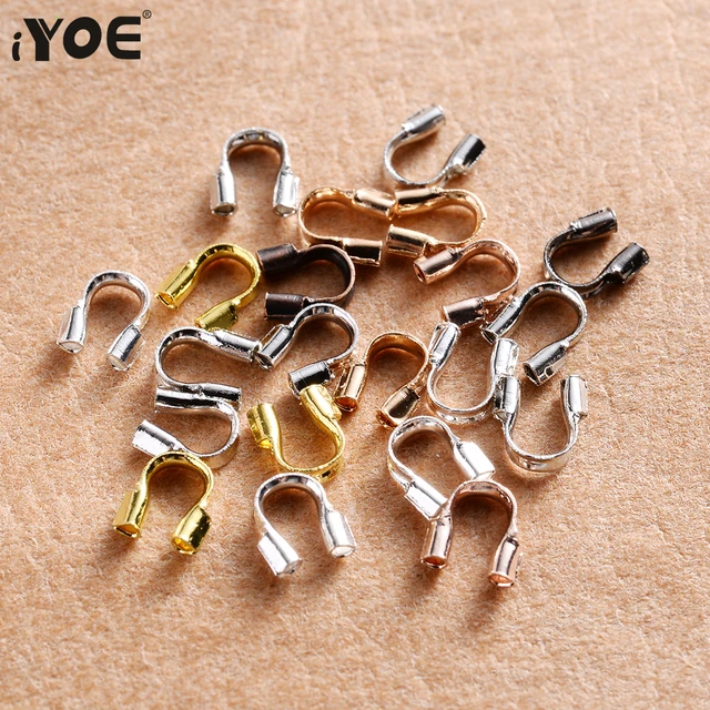 Wire Protector Jewelry Making Stainless Steel 30pcs Stainless Steel U