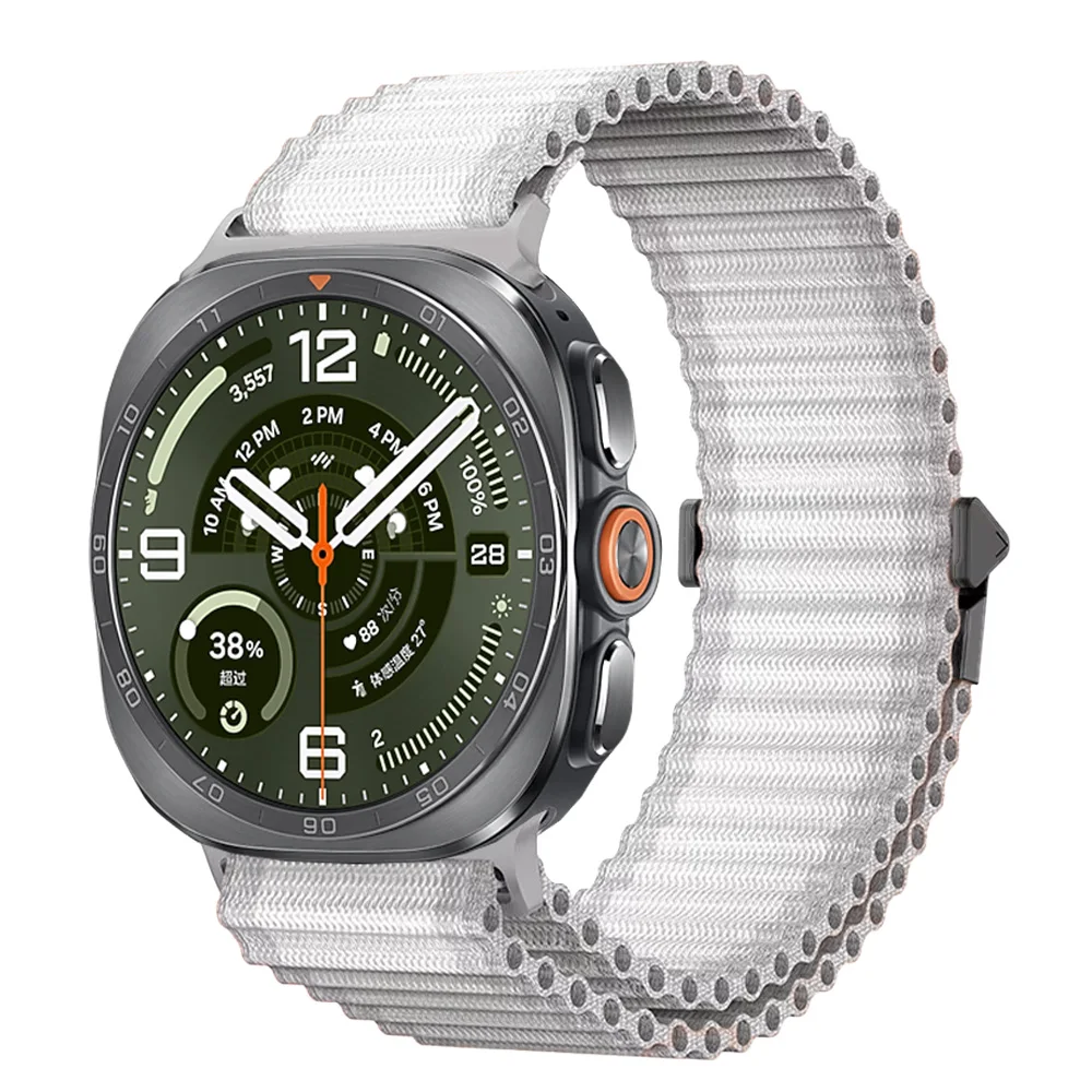 Off-road Trail Nylon Loop Strap: Braided Breathable Band