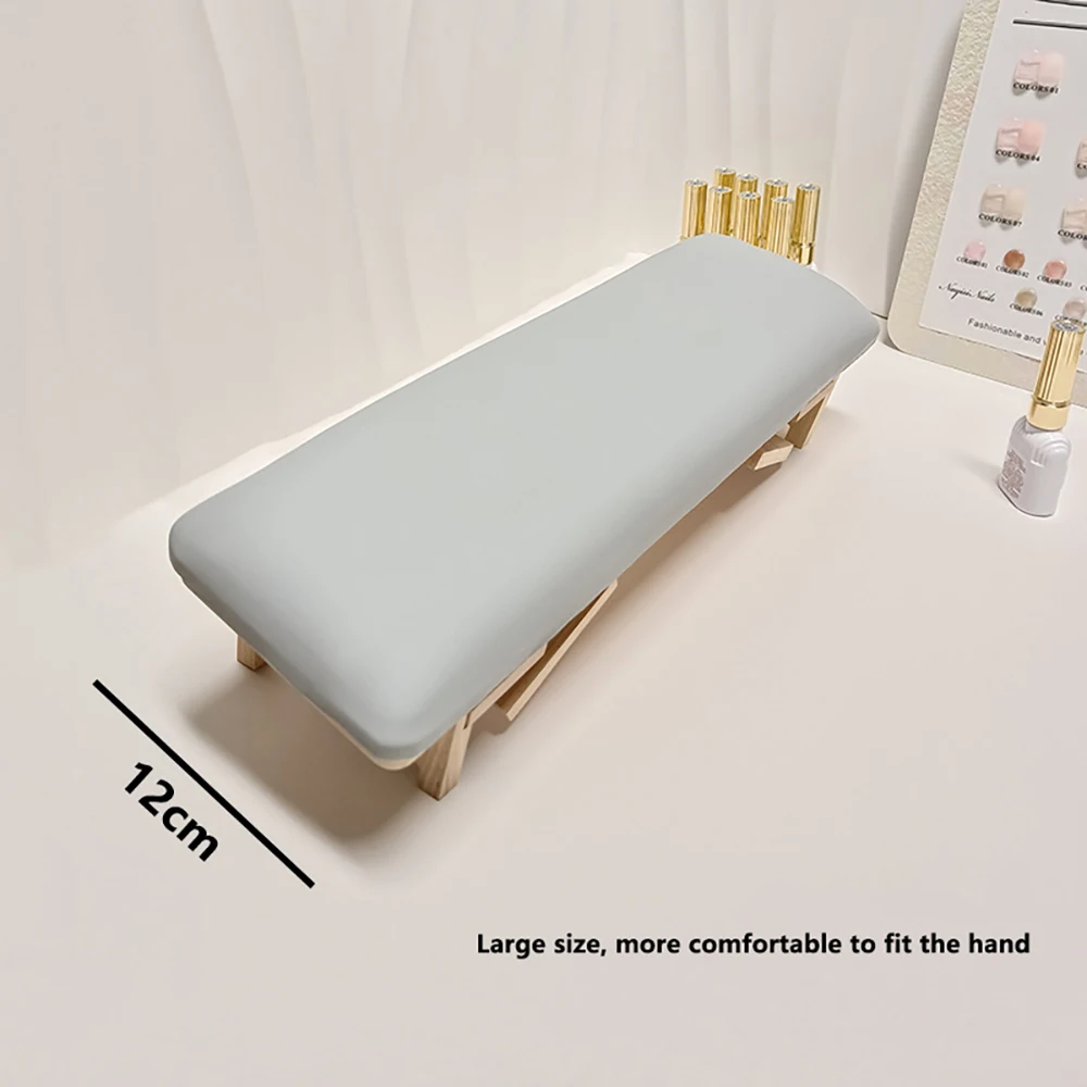 ANGNYA Beveled Folding Nail Art Hand Pillow Manicure Table Hand Rest for Nails Cushion Pillow Arm Rests Nail Art Stand