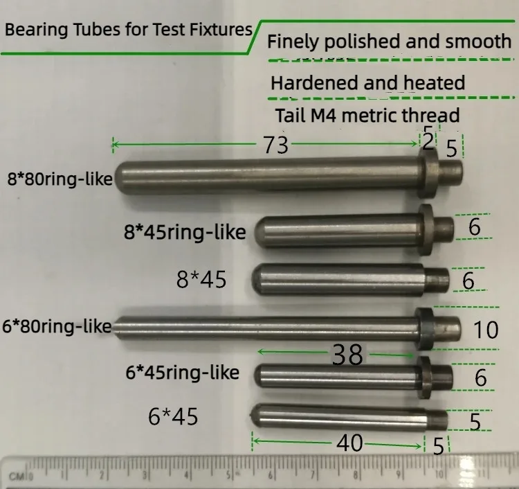 

8mm Bearing Tube for Test Fixture, 6mm Linear Guide Tube, Matching Tube for Linear Bearing
