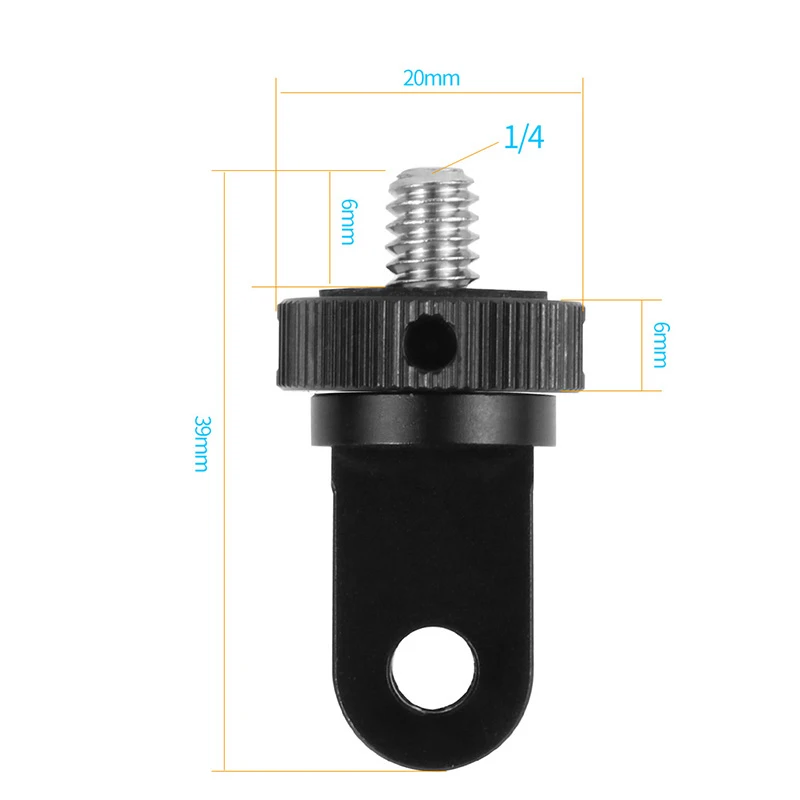 For insta360 X5 Metal Mini Tripod Convert Mount 1/4" Screw Quick-Release Base fo