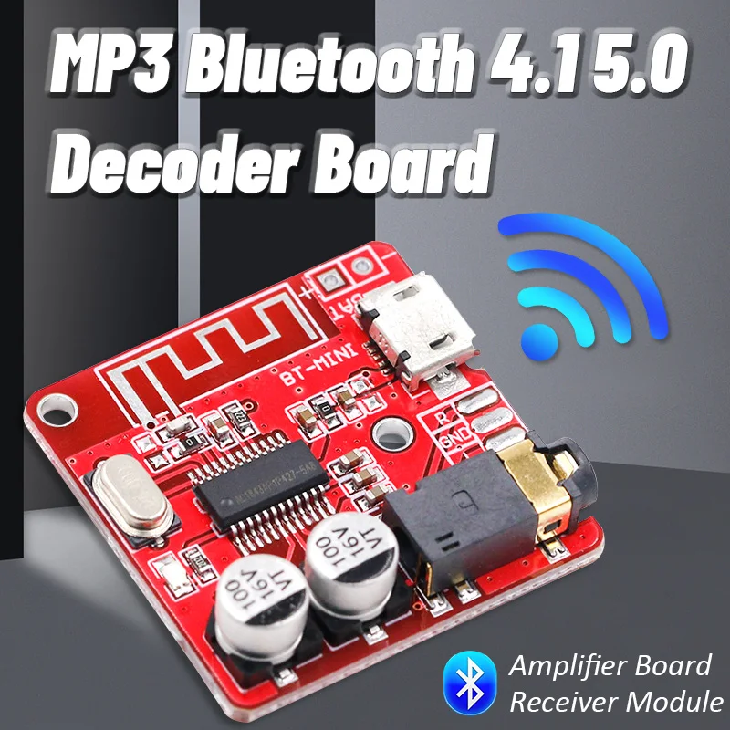 Bluetooth 5.0 Audio Receiver board MP3 Lossless Decoder Board Stereo Module FA