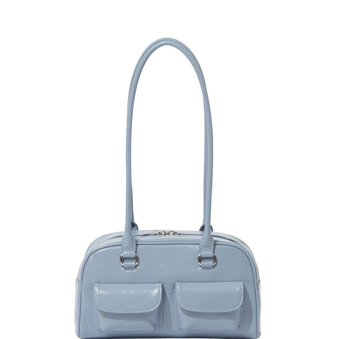 HAVEN logo Korean Xu Yunzhen Sane Style standoil Bowling Bag STAND OlL Boston Tote BagUnderarm Bag for Women