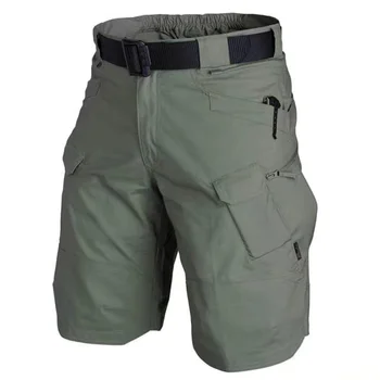 Men Outdoor Cargo Military Tactical Shorts Summer Waterproof Urban Shorts Trekking Camping Hiking Panttdoor Army Military Sport 6