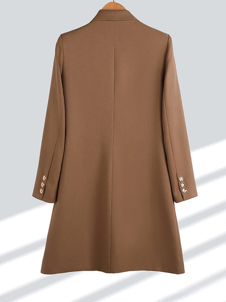 High quality women jackets and coats luxury coat long sleeves ladies trench coats