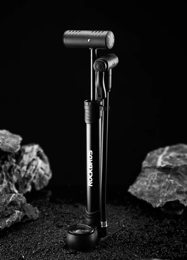 Bicycle Pump 120PSI Portable Air Pump Presta Schrader Ultralight Hand Pump With