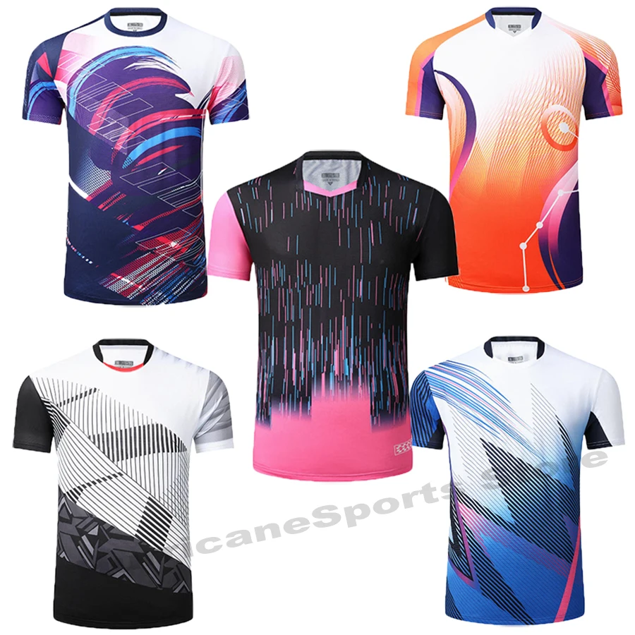 

Tennis Tshirt For Men Women ,Quick-dry Breathable Table Tennis Jerseys ,Training Running Gym Shirts Male,Badminton Shirt clothes