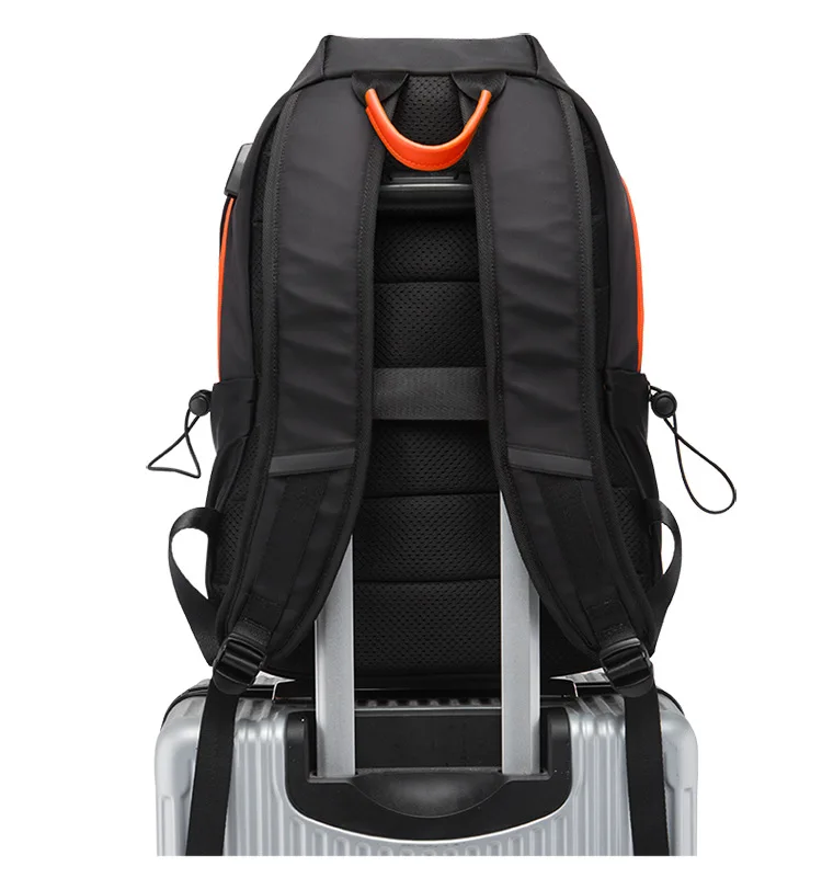 2024 New Fashion School Bags Men's Multifunction USB Waterproof Laptop Backpacks For Teenager Women Luxury Travel Male Mochila