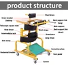 rehabilitation Children standing force auxiliary device steel plate thickening  train Assisted walk aid with universal wheel 2