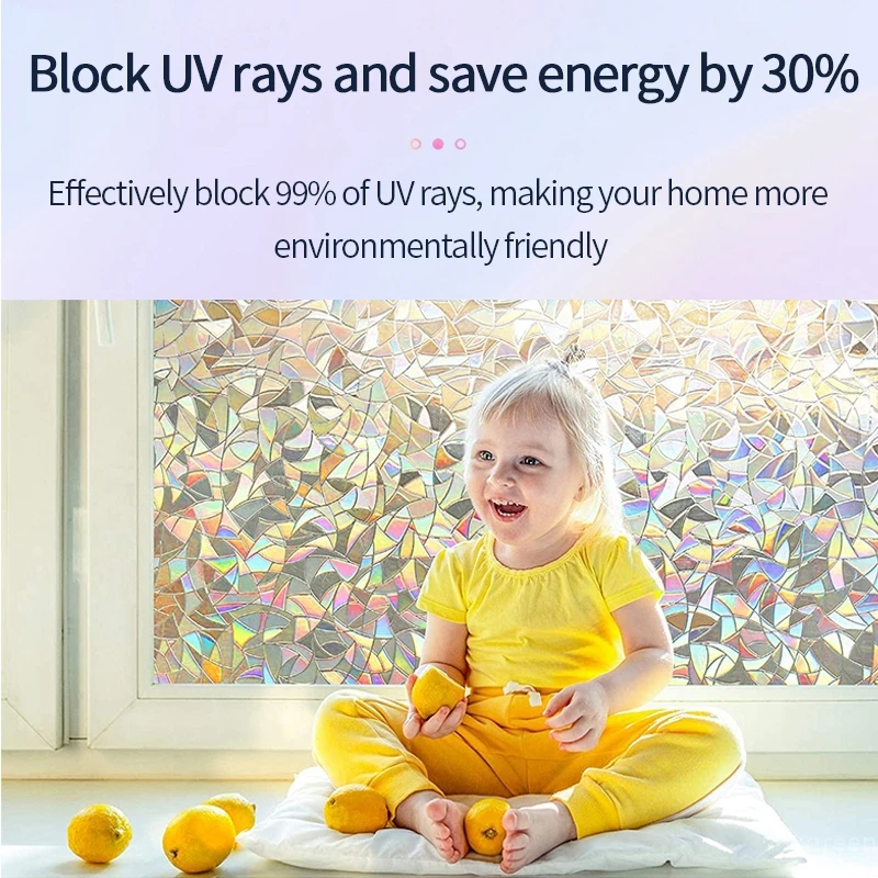 Film Pour Fenêtre Lineafix "Rubi" - Statique Sans Colle - Auto-adhésif