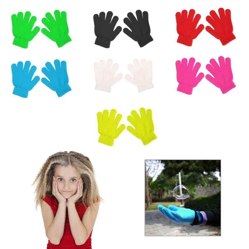 

No Scratch Mittens Acrylic Gloves for 1-3 Year Baby Boys Girls 7