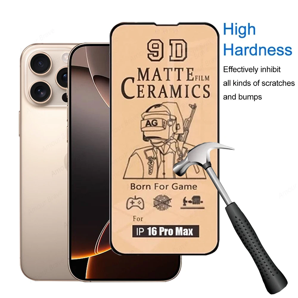 Matte Ceramic Film Screen Protector (3-5 Pack) - Durable, Non-Glass Protection