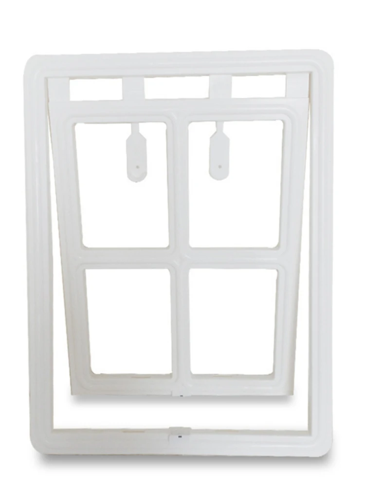 Lockable Plastic Pet Door for Screen Window Security Flap Gates Tunnel Fence Free Access For Home plastic pet door pet door