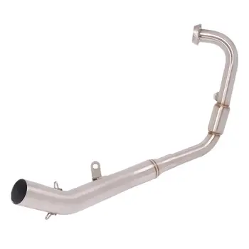 Motorcycles Exhaust Muffler Header Link Pipe For Voge LX300R RR 2021 2022 2023 Stainless Steel Connect Tube 51MM Escape