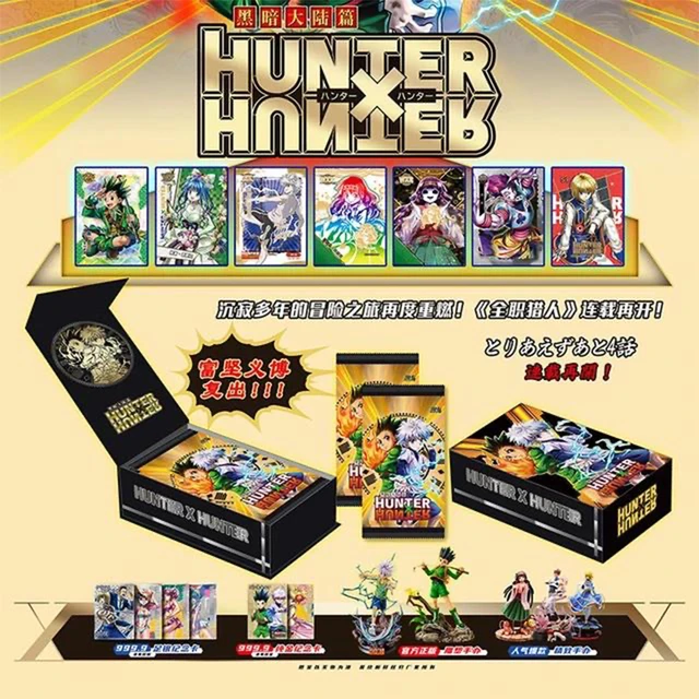 Hunter x Hunter Card Anime Card Dark Continent Chapter Booster Box Rare TXP  WXR SSP EX UR Card Collection Card Toy Gift - AliExpress