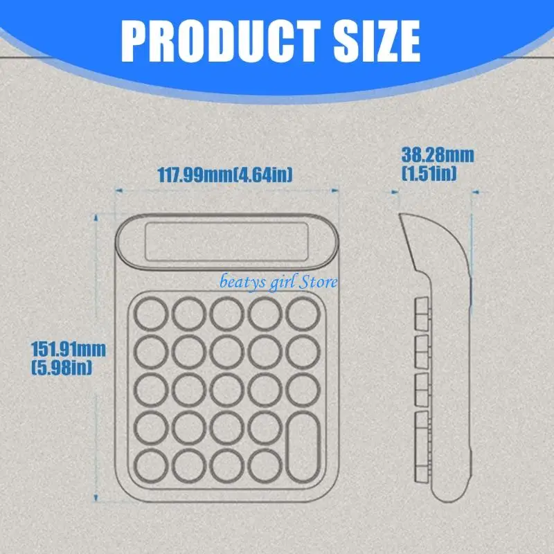 C7AB 높은 외관 기계적인 중요한 계산기 디자인 다수 색깔 아BS 플라스틱