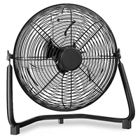 Industrial Floor Fan High Velocity Air Circulator 3 Speed Tilt Portable Metal Fan Quiet Operation Garage Workshop Bedroom 1
