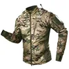 Camo Tactical Jacket Coat Men Clothing Ultralight Fleece Combat Jacket Cycling Hooded Men's Bomber Jacket Outerwear 1
