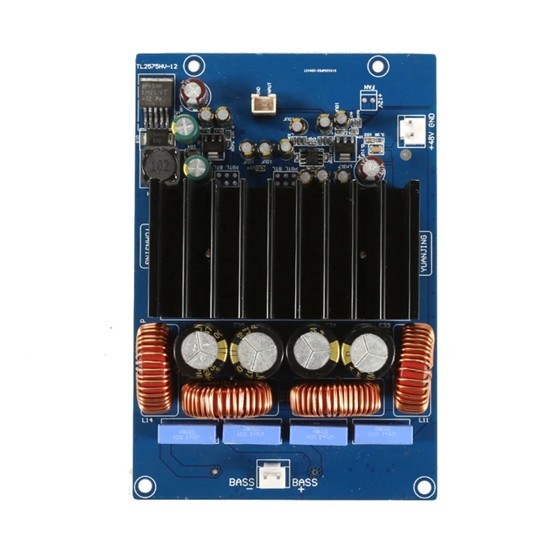 

600W Digital Amplifier Board Module TPA3255 Mono Noise Reduction High Power Convenient Multi-Function Module