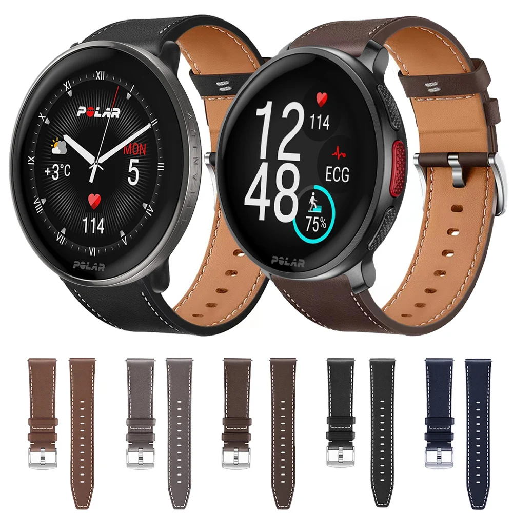 Premium Leather Quick Release Watchband - 20mm/22mm Strap