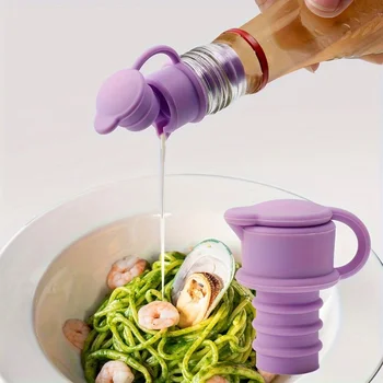 1pc Wine Stoppers - Leakproof & Preserving Seal for Red Wine, Champagne & Seasoning Bottles - Kitchen & Dining Accessories