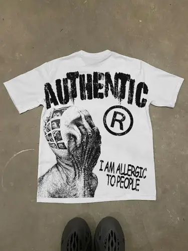 Harajuku Letter Graphic T Shirts Y2k Tops Men Women High Street Oversized T Shirt Pro Choice Streetwear Vintage Tee Clothing - Image 8