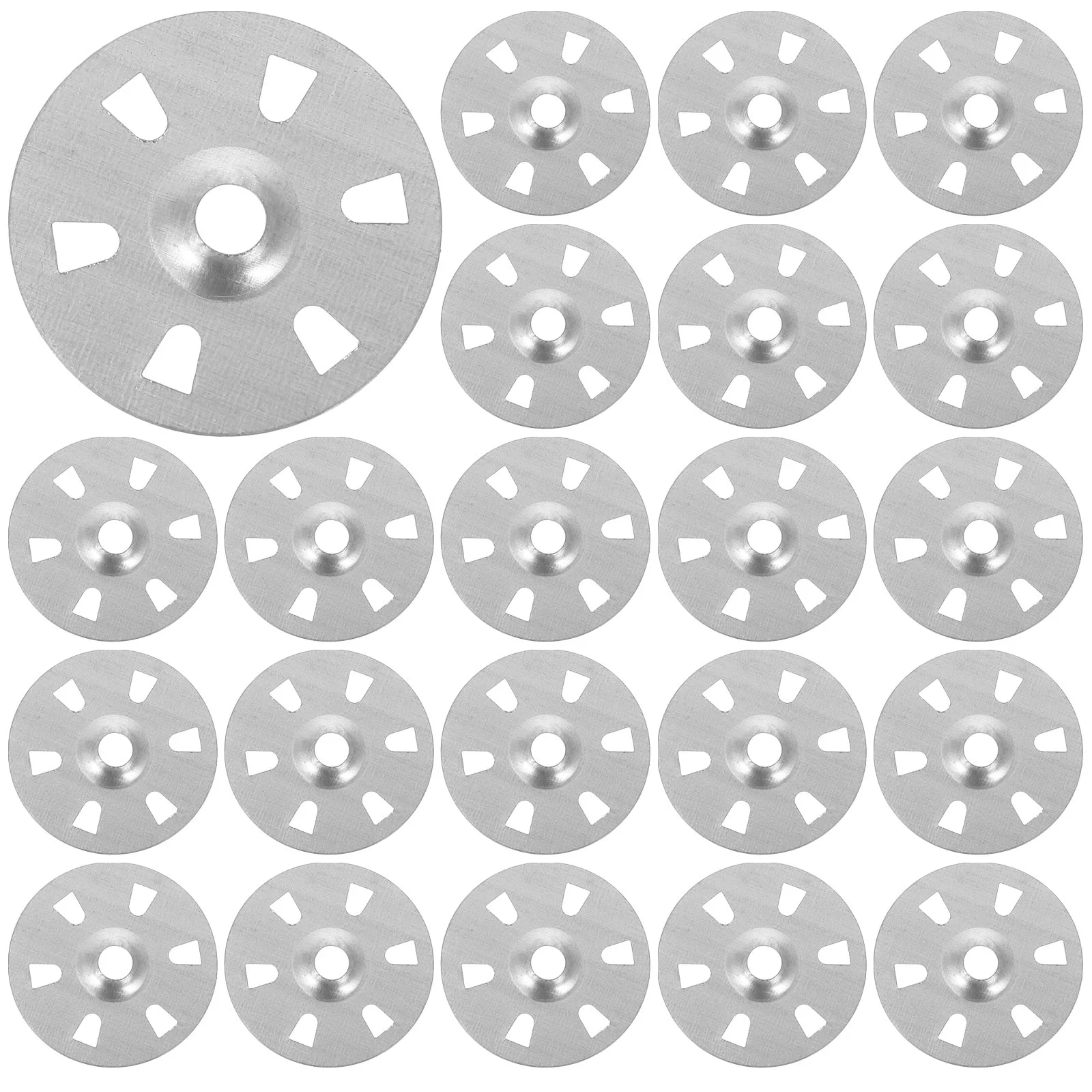 

200 Pcs Insulation Nail Gasket Foam Board Fastener Washers Sheet for Replacement Zinc Alloy Insulated