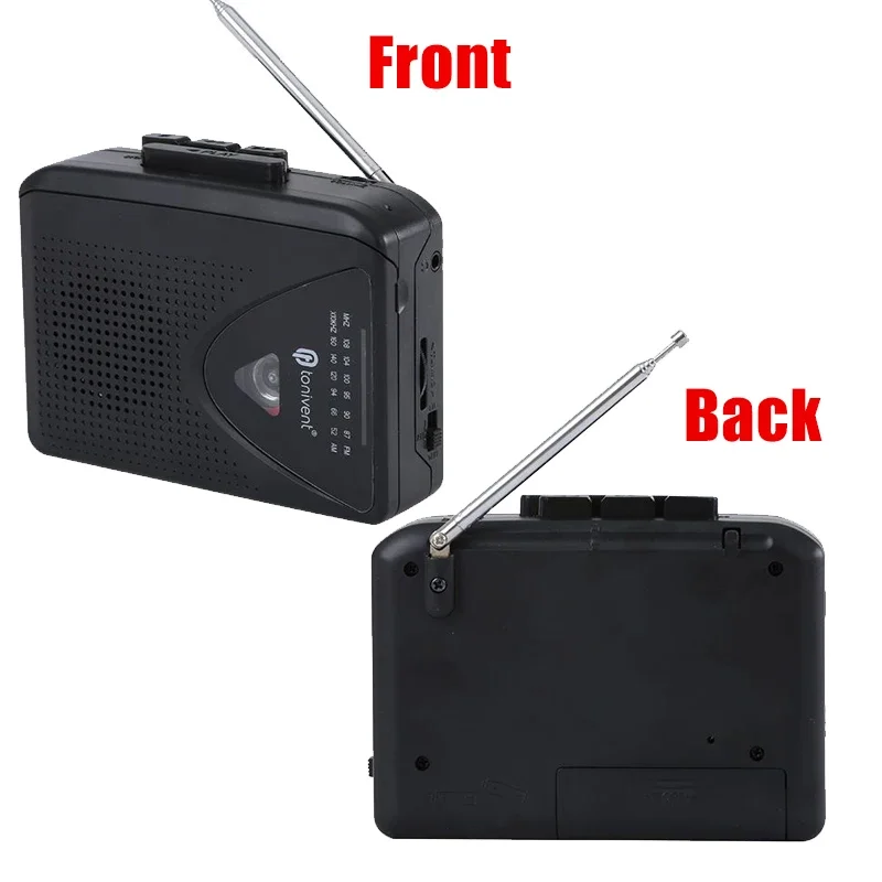 Cassette Player Super Loudspeaker Radio USB Tape Recorders to MP3 Converter AM/FM Radio Walkman Auto Reverse Music Player