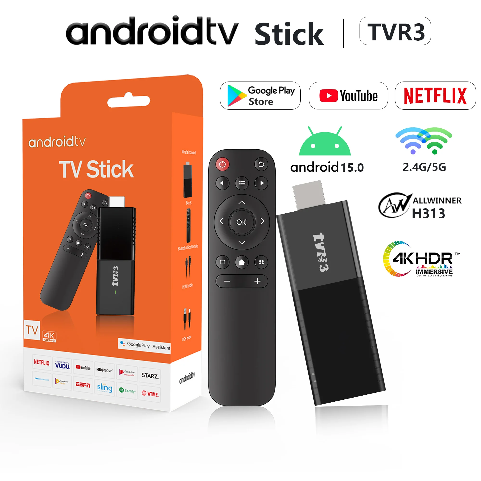 Amazon Fire Tv Stick Control Remoto Compatible Con El Televisor