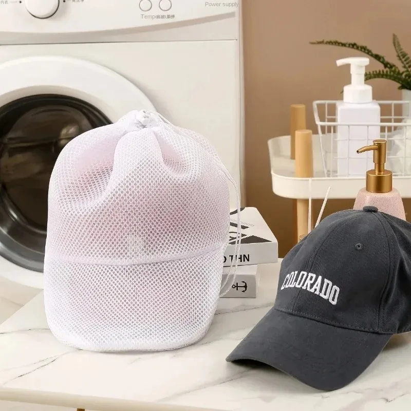 Travel Laundry Purpose Cap Edicated Hat Headgear Small Pouch Wash Washer Cage Delicate Machines Washing Bag Clothing Special