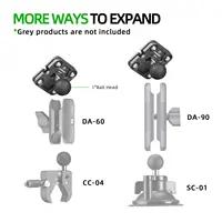 FANAUE Mobile Phone holder cradle anti Shock Absorber support electric Shocking Motorcycle stand mounts Ball car for RAM Mount - Image 5