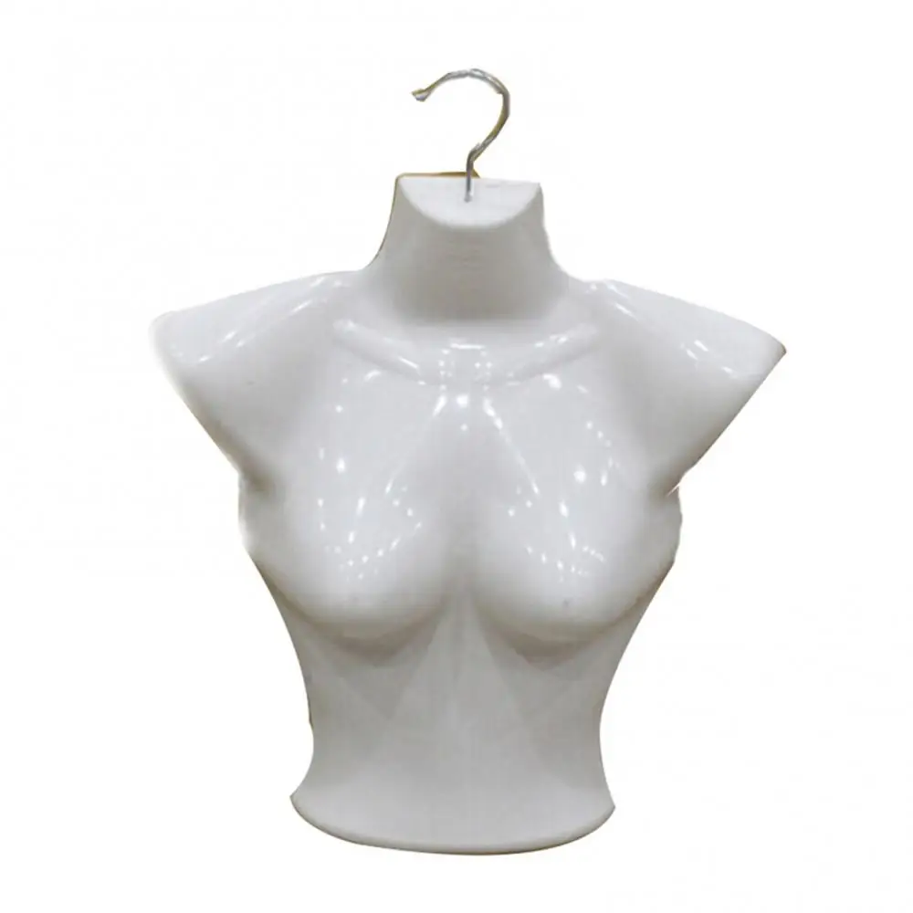 Plus Size Plastic Half Lichaam Vrouwelijke Mannequin Torse Ondergoed Kleding Vorm Vrouwen Mannequin Display Rack