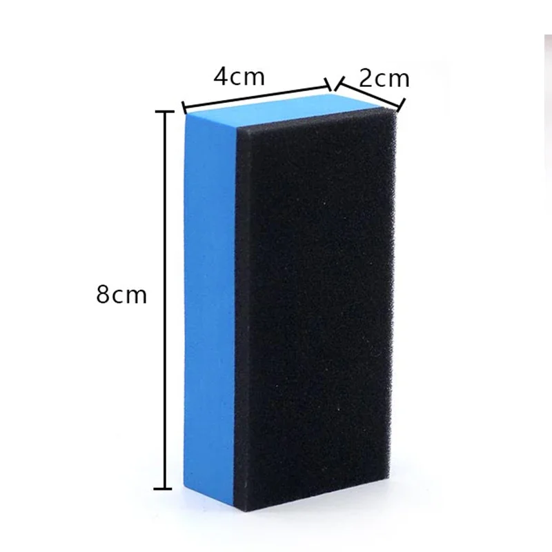Auto Keramik Beschichtung Schwämme Mit Tuch Applikator Glas Nano Wachs Mantel Polieren Radiergummi Pads Auto Detaillierung Auto Reinigung Werkzeuge – Detail 6